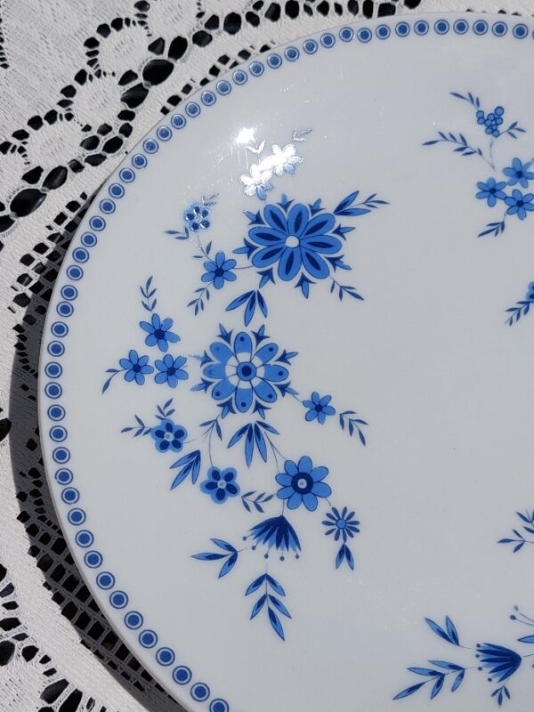 Ontbijtbord Bayerish blau