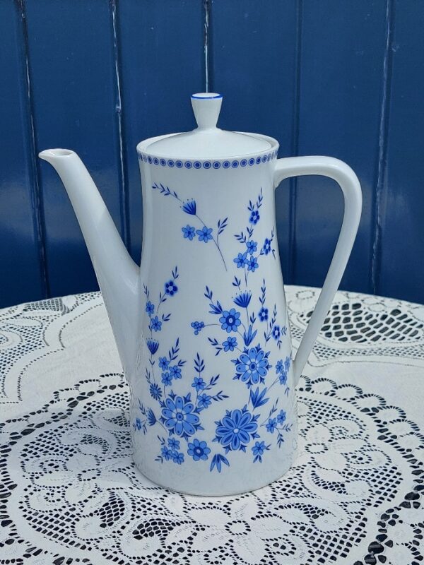 Nostalgische Koffiepot Bayerish Blau