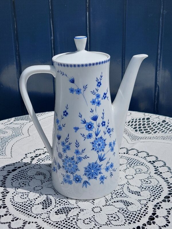 Nostalgische Koffiepot Bayerish Blau