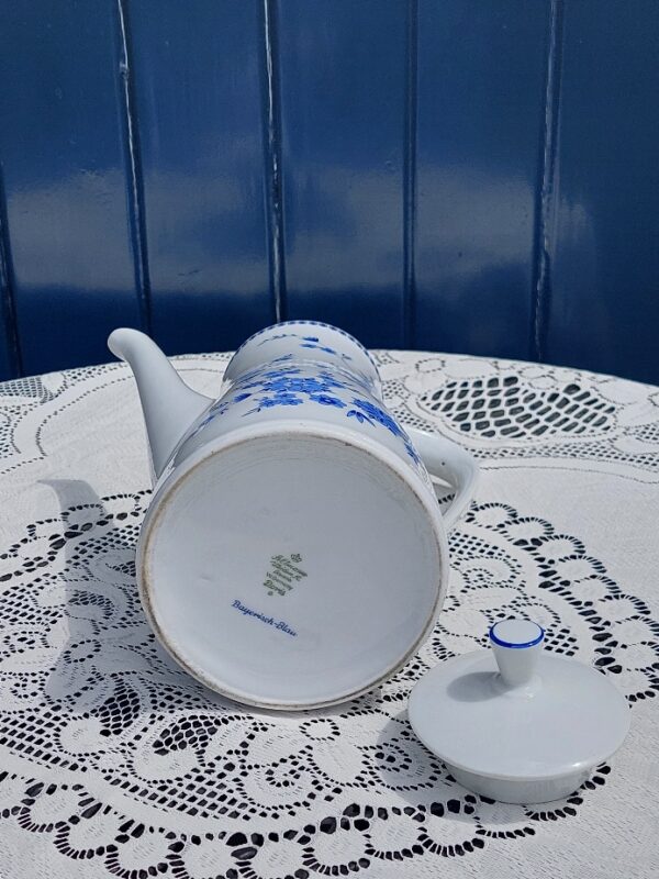 Nostalgische Koffiepot Bayerish Blau