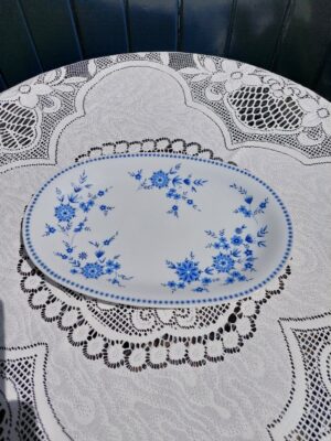 20240704_141209 Ovale serveerschaal Bayerish Blau