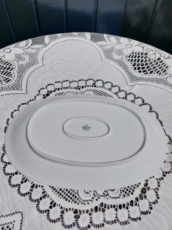 Ovale serveerschaal Bayerish Blau