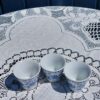 Set van 3 Eierdopjes Bayerish Blau