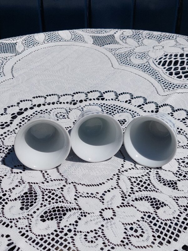 Set van 3 Eierdopjes Bayerish Blau