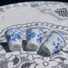 Set van 3 Eierdopjes Bayerish Blau