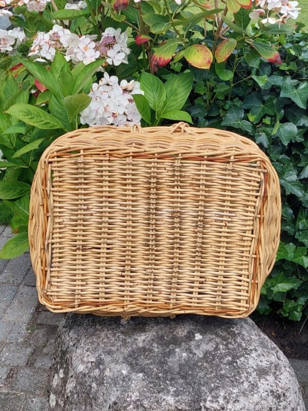 Grote rieten mand