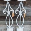 Brocante kaarsenhouder Gietijzer