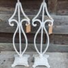 Brocante kaarsenhouder Gietijzer