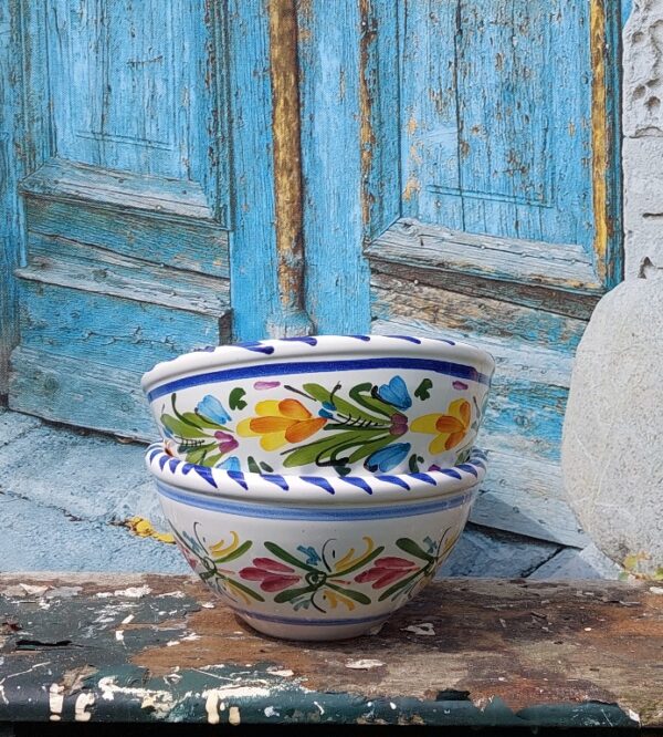 Franse Kom Handbeschilderd