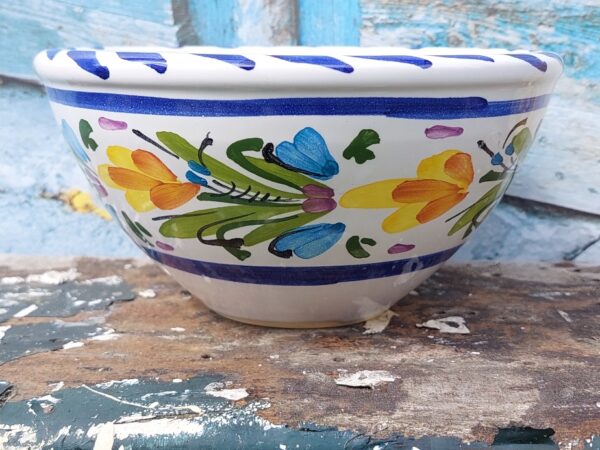 Franse Kom Handbeschilderd