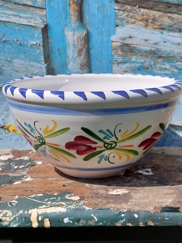 Franse kom Handbeschilderd