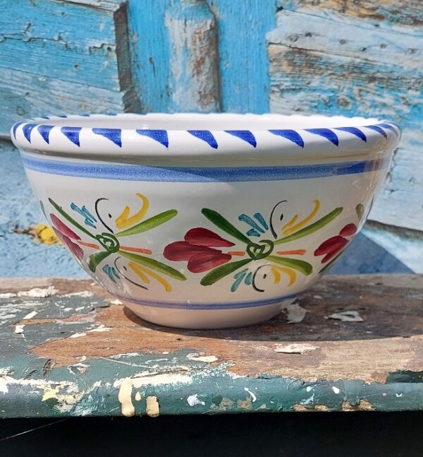 Franse kom Handbeschilderd