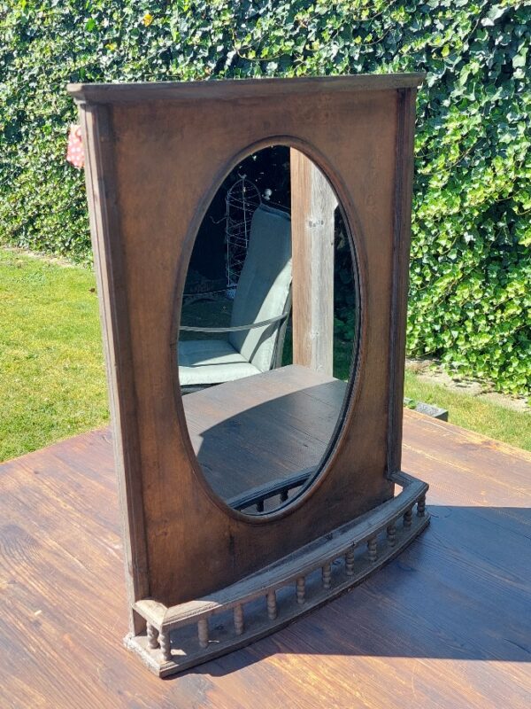 Grote Houten Wandspiegel