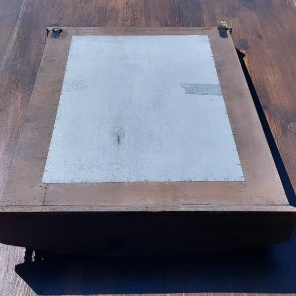 Grote Houten Wandspiegel