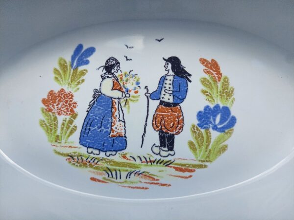 Ovaal Schaaltje Bretons Aardewerk