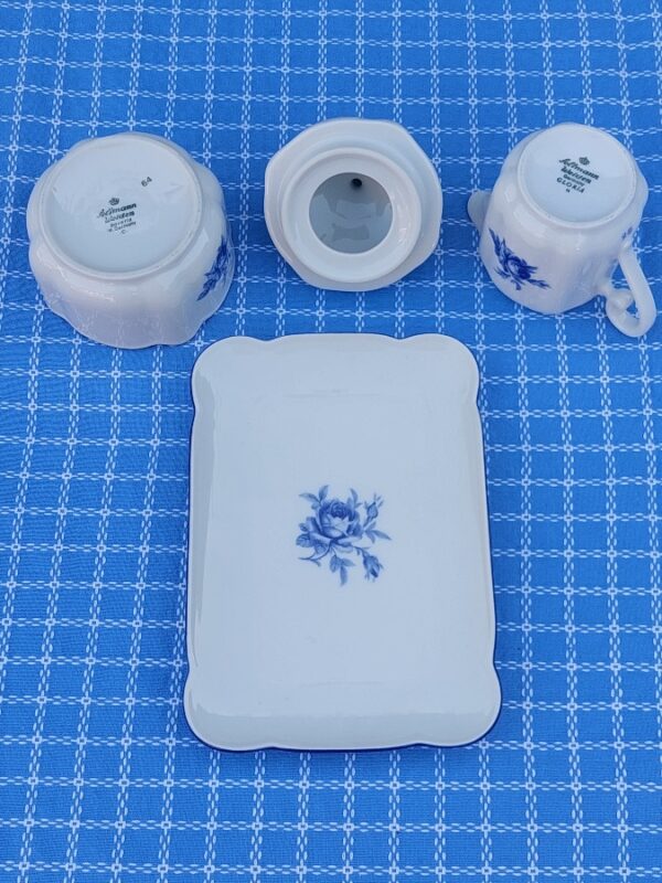 3 delig Thee Roomstel Seltmann Weiden Bavaria, Douwe Egberts