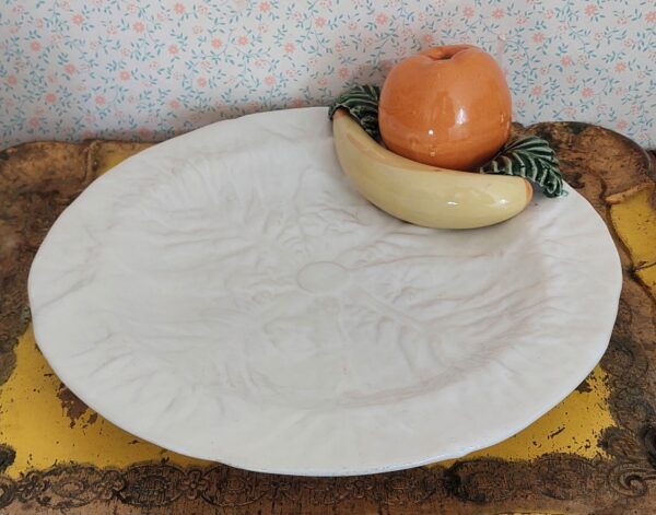 Barbotine Majolica  schaal