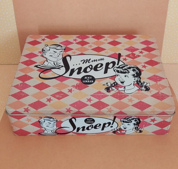 Blikken doos snoepjes maken