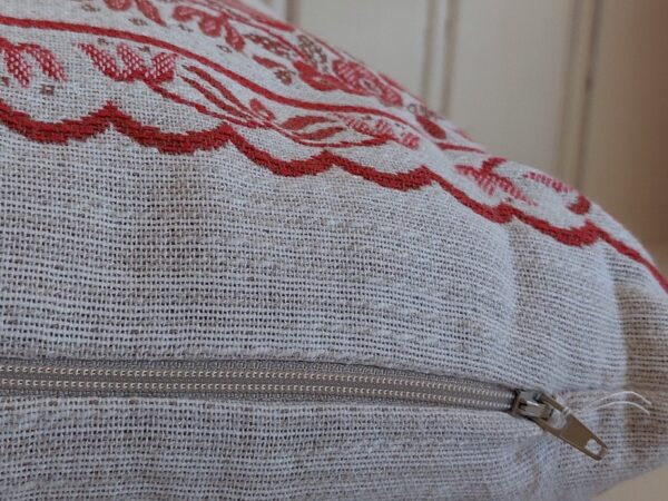 Rood Folklore kussen