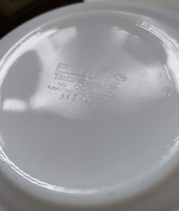 Set pyrex petit fours bordjes Chariot