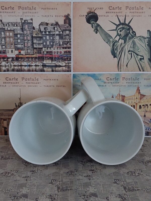 Set van 4 grote City bekers