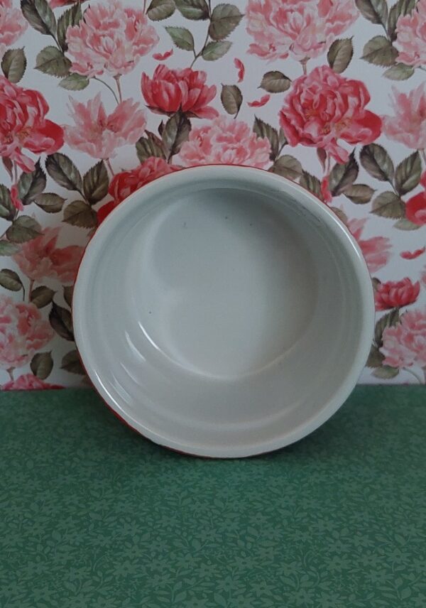 Set 4 Ramekins Rood, Ongemerkt