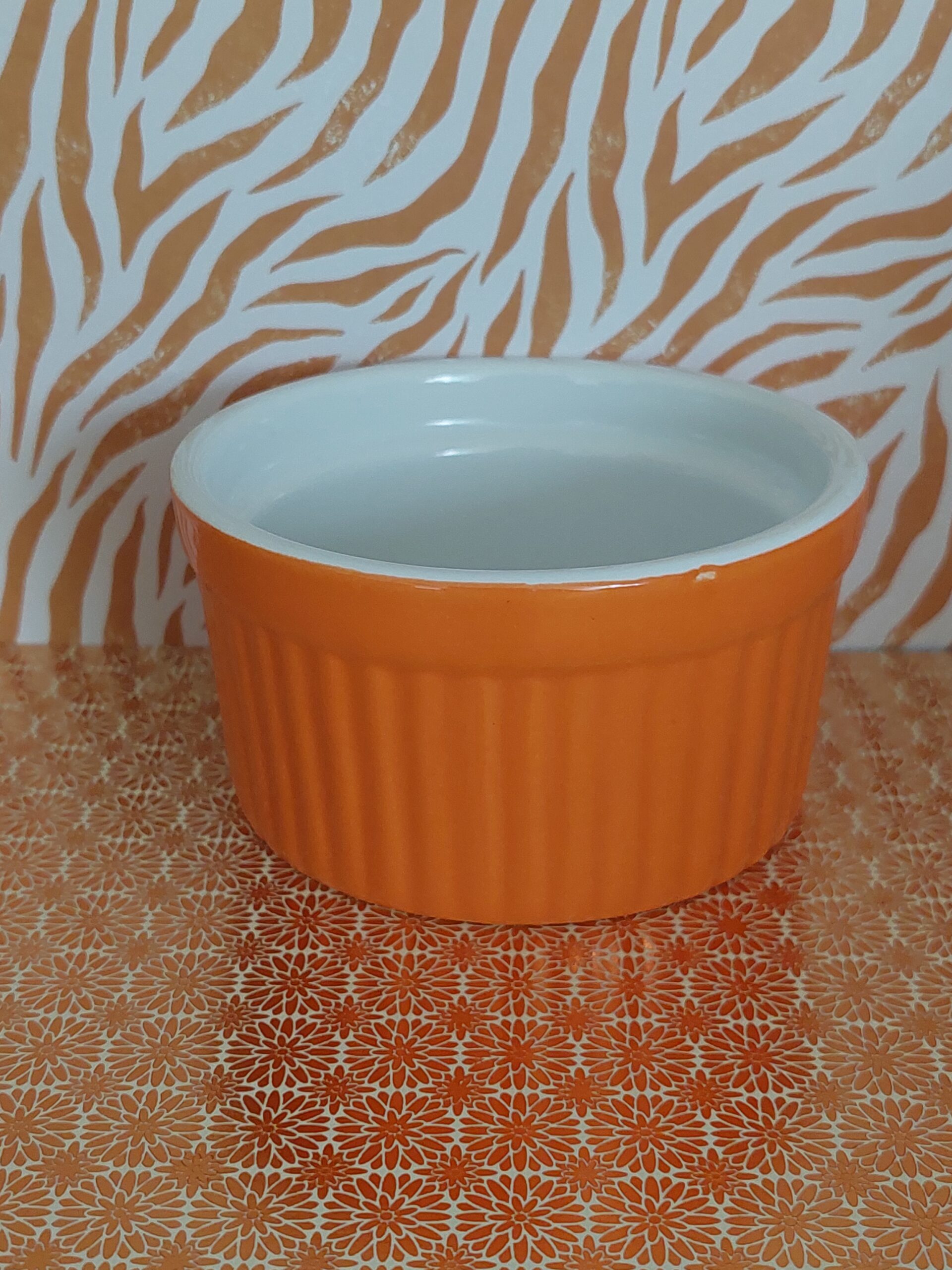 Set 3 Ramekins Oranje Ongemerkt