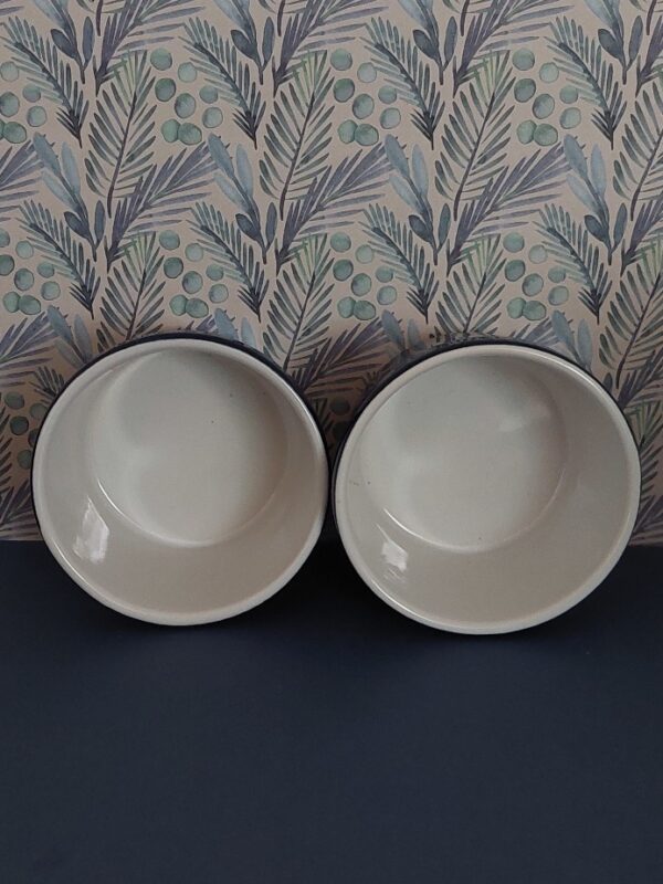 Set 2 Ramekins Donkerblauw