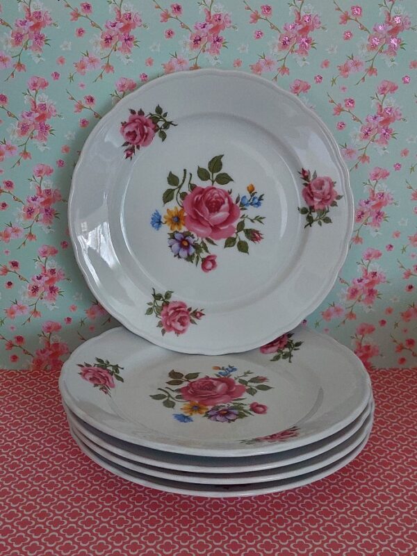 Set 5 Gebaksbordjes Bavaria