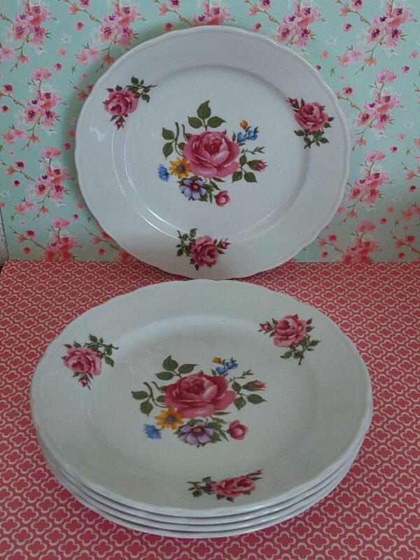 Set 5 Gebaksbordjes Bavaria