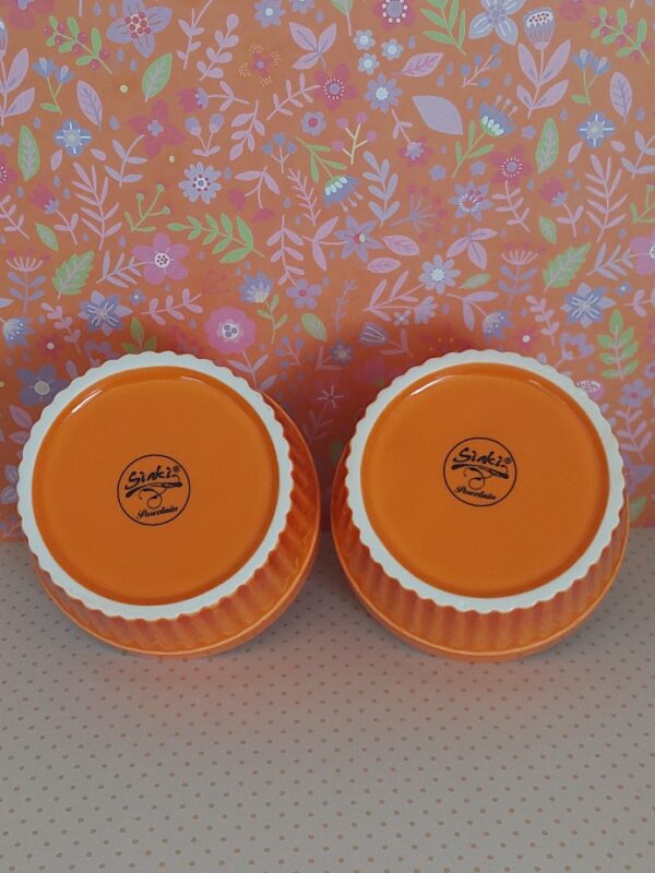 Set 2 Ramekins Oranje