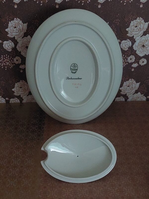 Vintage Hutschenreuther sauskom met deksel