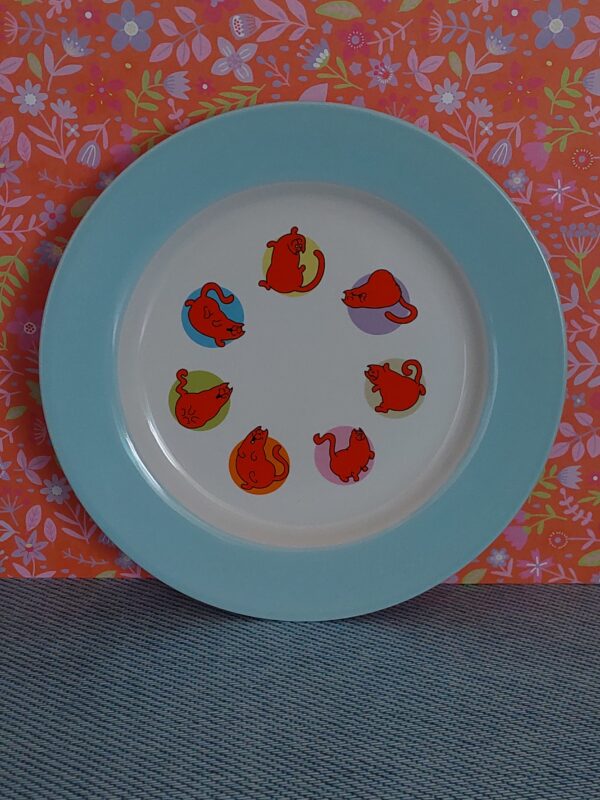 Ontbijtbord Rode Kater, Jan Jans