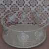 20241118_152833 Brocante Wit Rond Dienblaadje
