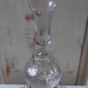 Vintage Glazen Torenkandelaar Persglas