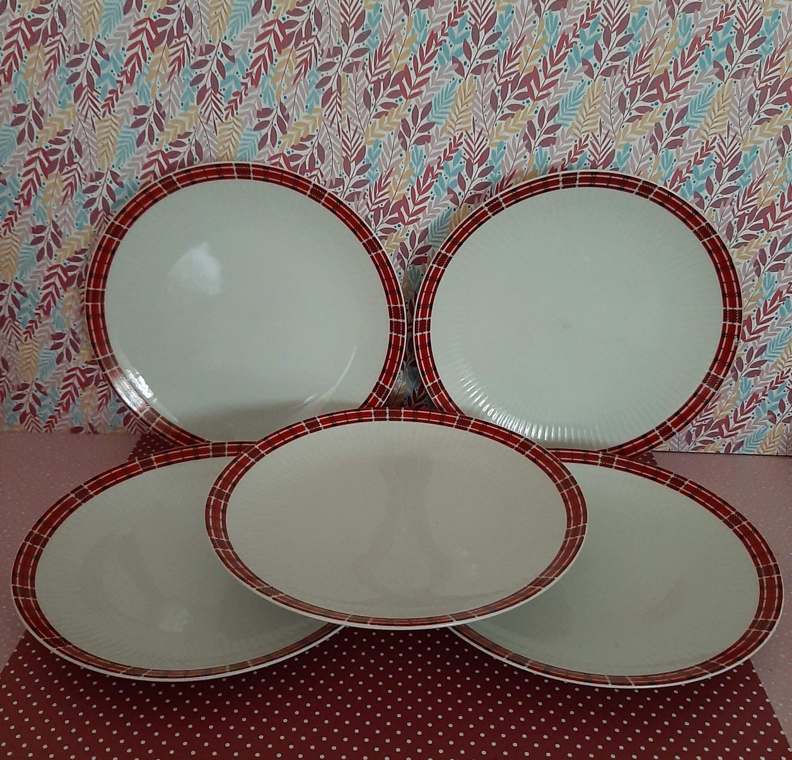 Vintage Bareuther Koffiepot Met 5 Gebaksbordjes