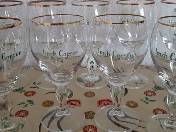 Set 1 Van 6 Irish Coffee Glazen
