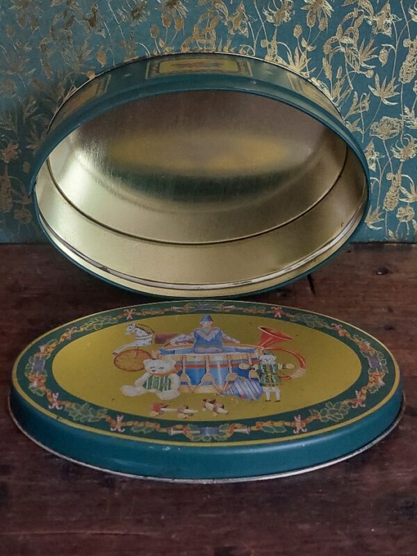 Klein Ovaal Snoepblikje