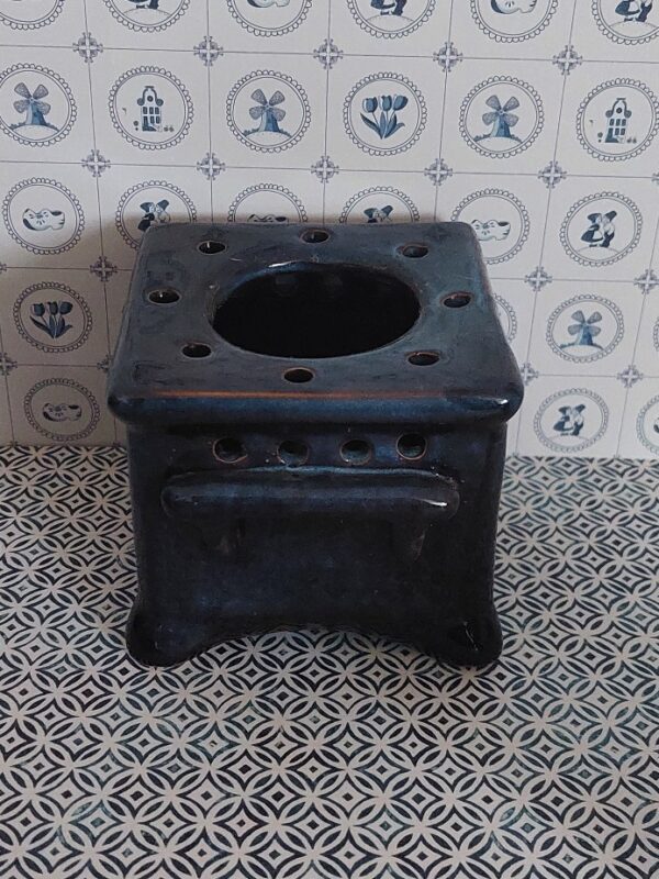 20241206_140939 Waxinelichthouder Fornuisje Met Theepotje Keramiek