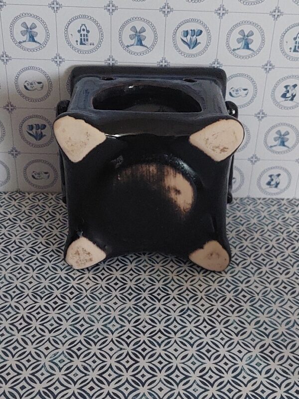 20241206_140954 Waxinelichthouder Fornuisje Met Theepotje Keramiek