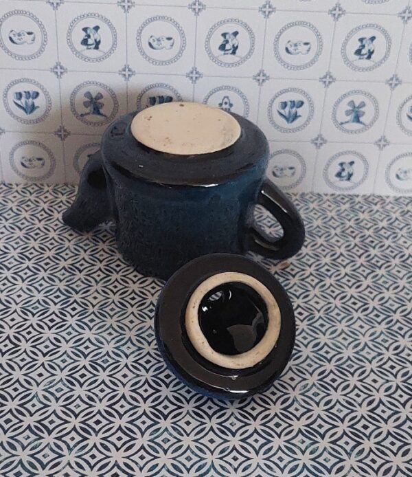 20241206_141038 Waxinelichthouder Fornuisje Met Theepotje Keramiek