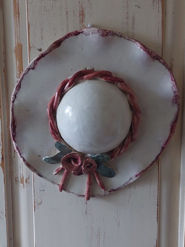 Wanddecoratie Hoed van Biscuit