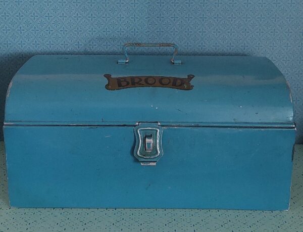 Oude Blikken Broodtrommel