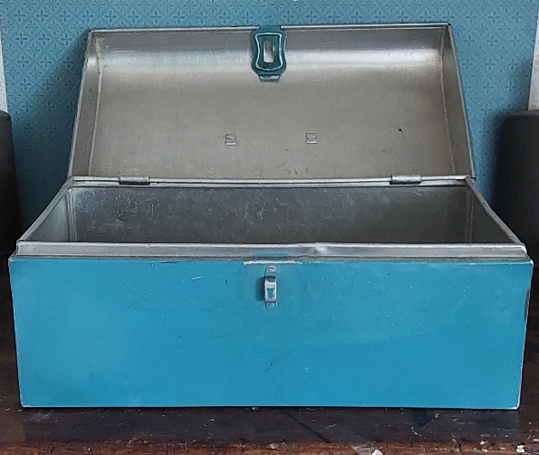 Oude Blikken Broodtrommel