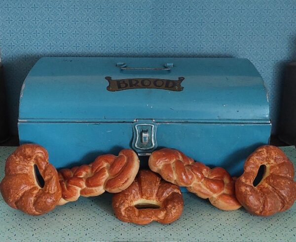 Oude Blikken Broodtrommel