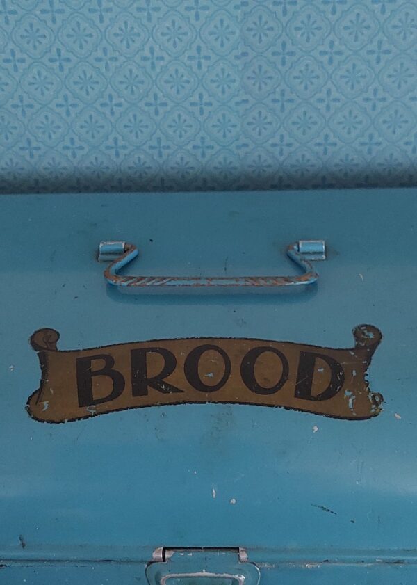 Oude Blikken Broodtrommel