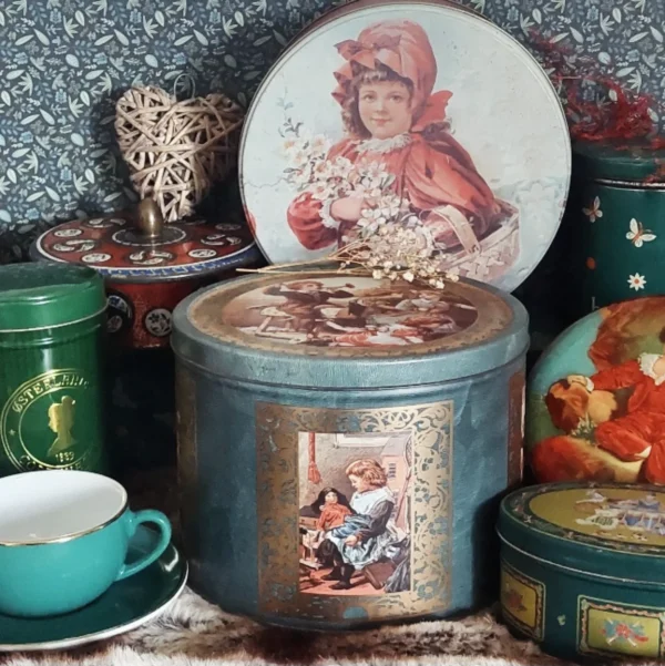 Hoge Nostalgische Blikken Trommel