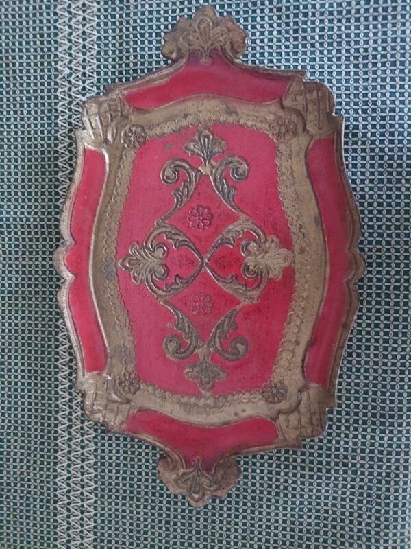 Klein Florentijns Dienblad Rood