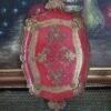 Klein Florentijns Dienblad Rood