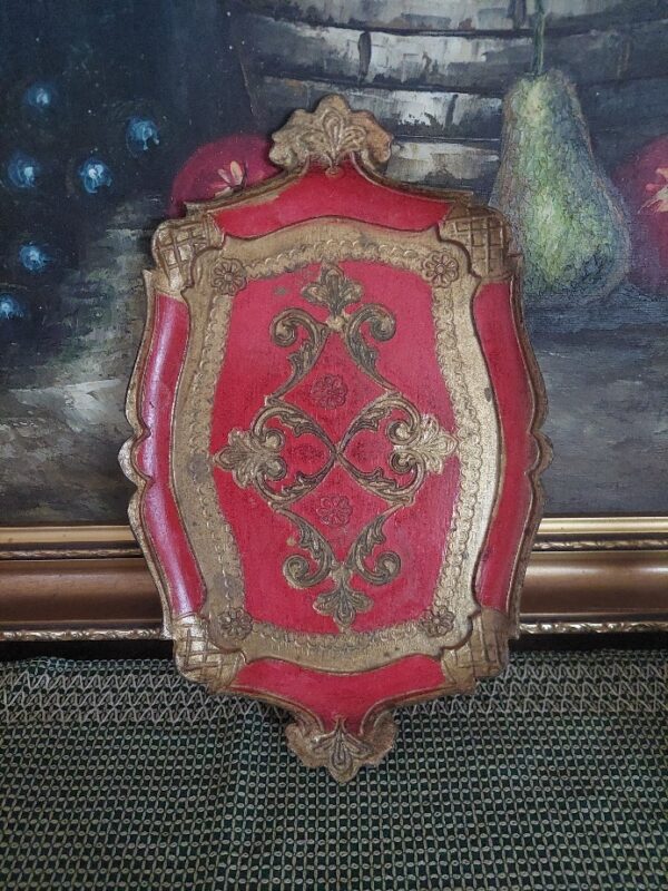 Klein Florentijns Dienblad Rood